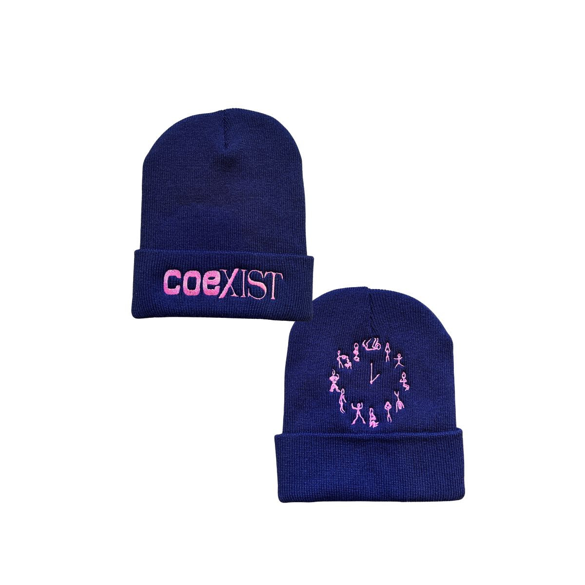 Coexist Time Piece Beanie