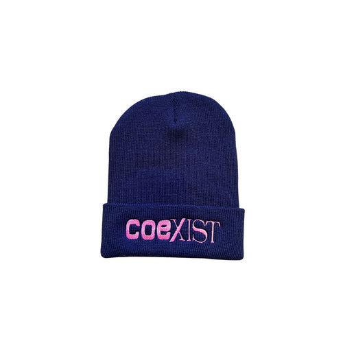 Coexist Time Piece Beanie